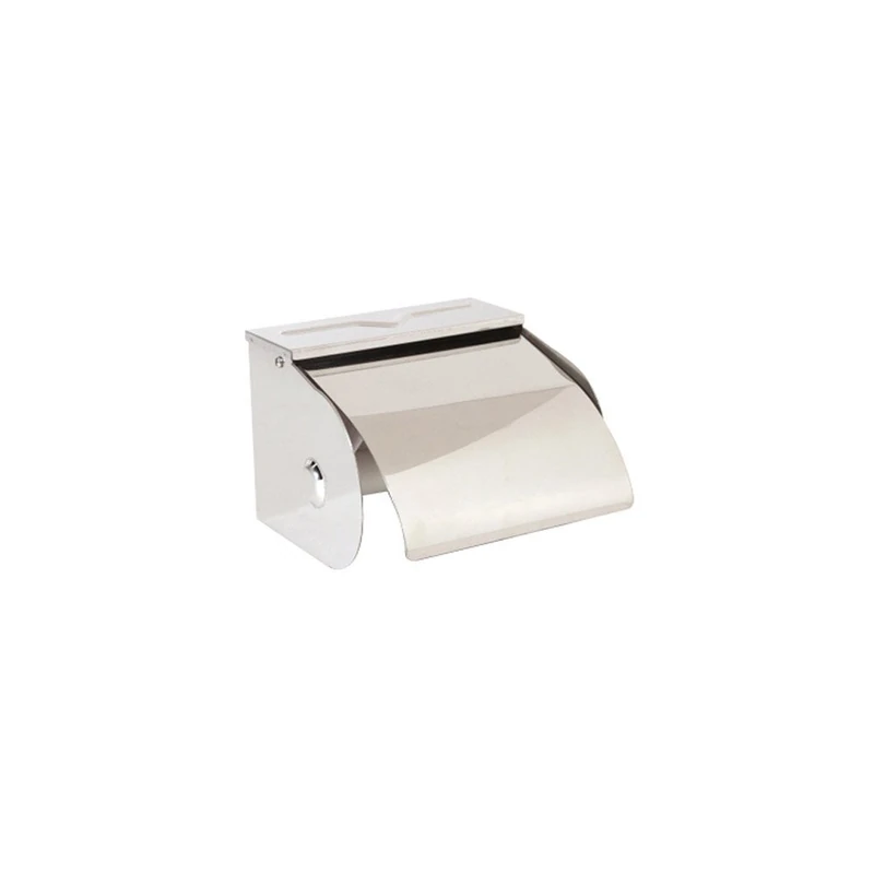 Garcia de Pou Stainless Steel Domestic Toilet Paper Dispenser, 13 x 12 x 9.5 cm
