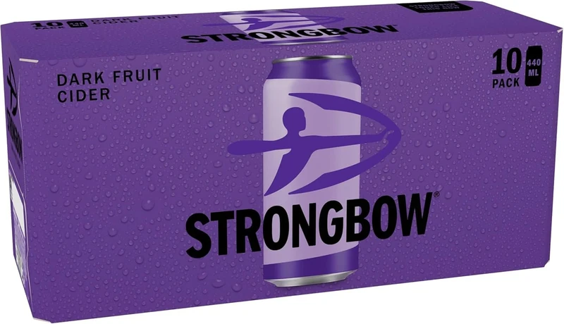 Strongbow Dark Fruit Cider 10 x 440ml Can