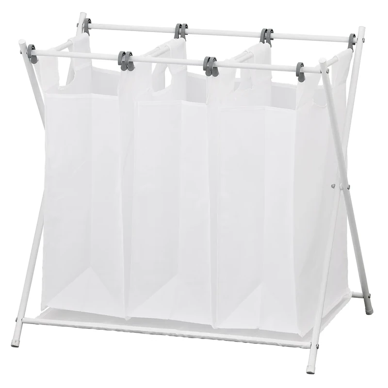 Furinno Wayar Foldable Laundry Sorter, Triple - Image 1