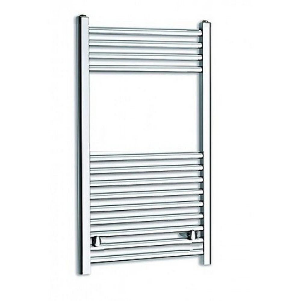 Kartell K-Rail New 25mm Steel Straight Chrome Heated Towel Rail 600mm x 1800mm