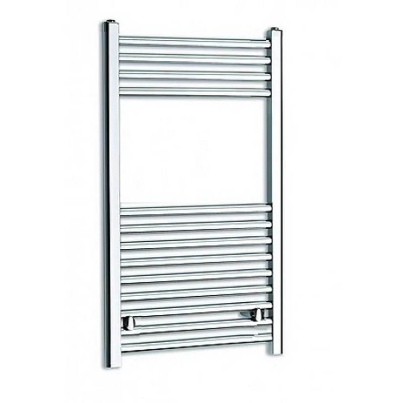 Kartell K-Rail New 25mm Steel Straight Chrome Heated Towel Rail 600mm x 1200mm