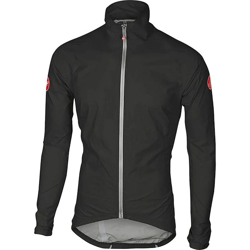 Castelli Emergency Rain Jacket, mens, Sports Jacket, 4517500, Black, XL