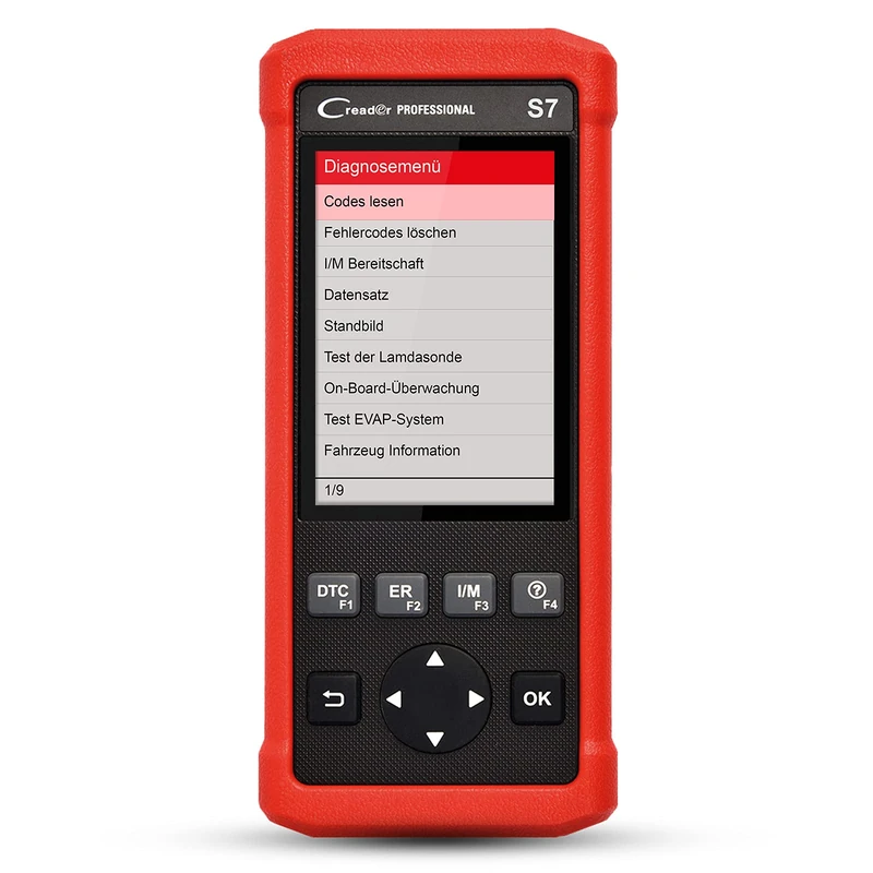 LAUNCH CRP S7 Automotive OBD2 Diagnostic Device Car Tester Automotive Code Reader Full System Diagnostic Scan Tool for All ECU + 7 Service Functions, CR-301050356