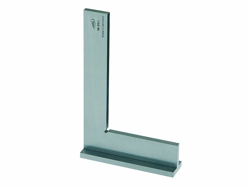 HELIOS-PREISSER 0370202 Try Square Stainless Silver 75 mm x 50 mm