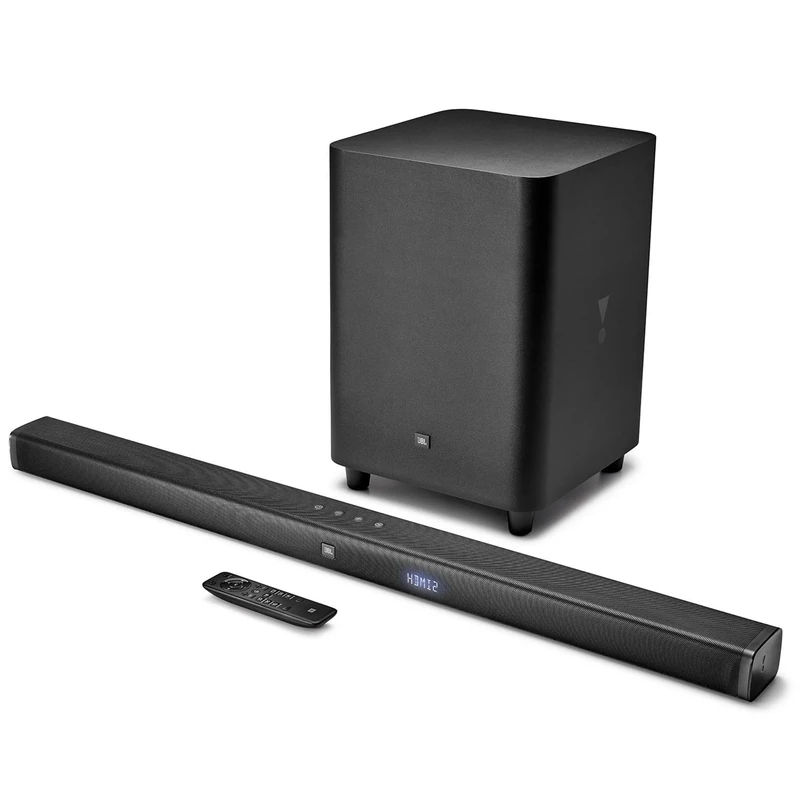 JBL Bar 3.1 TV Soundbar Speaker with Wireless Subwoofer and JBL Surround Sound, Black