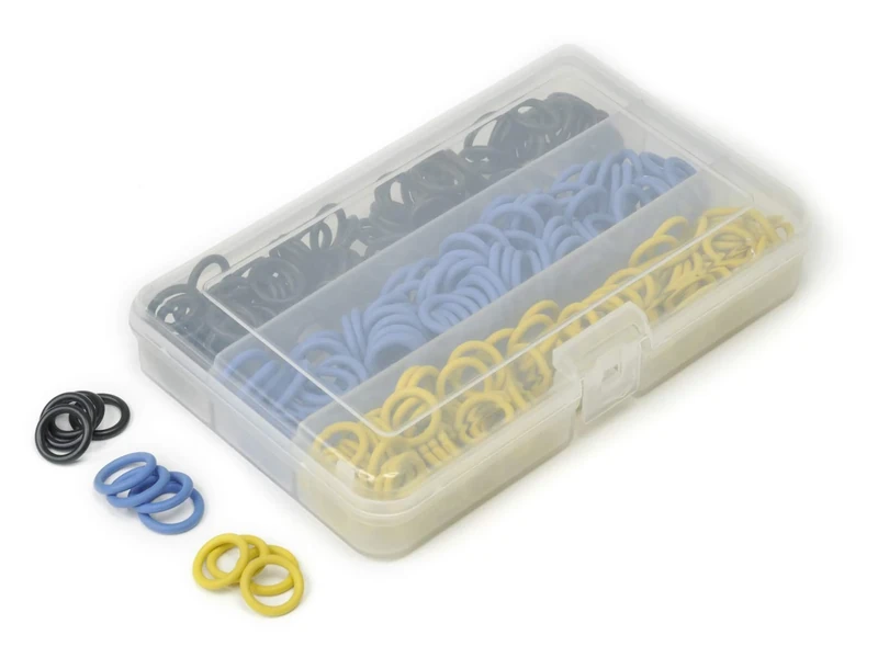 Best divers ab0490 Kit Din, O-Ring DIN, Pack 300 Pieces, Compatible: Mares 100, Cressi 100, Scuba 100