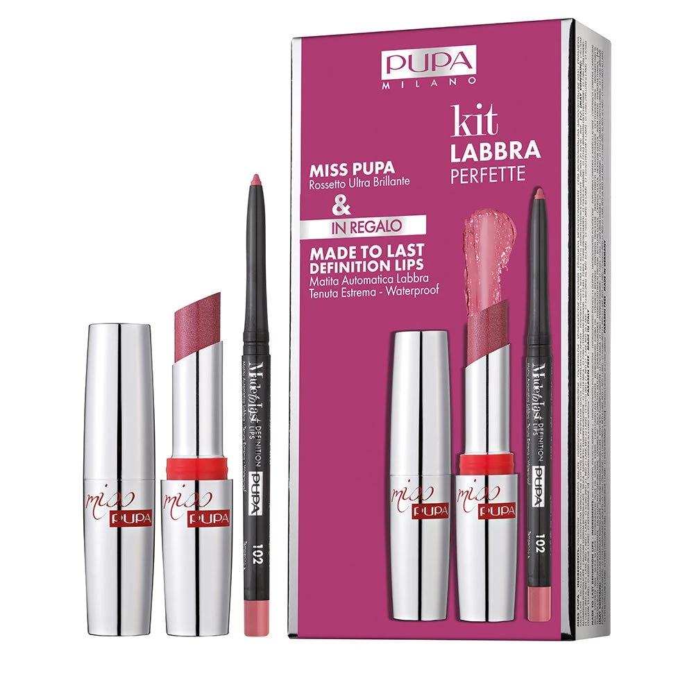 Pupa Lip Kit Perfette Miss Pupa No. 201