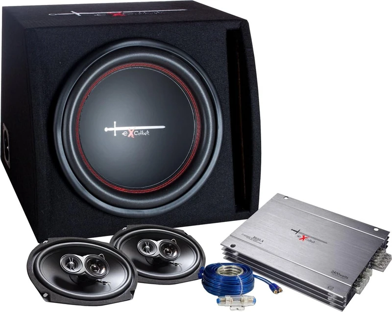 EXCALIBUR X2 Complete Car Boot Audio set