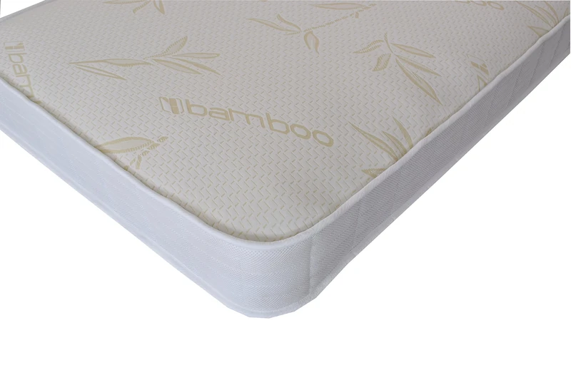 The eXtreme Comfort Budget Memory Foam Spring Mattress, Economic Memory Foam and Spring Mattress (Bamboo, 3ft Short Single Mattress 90cm by 175cm)