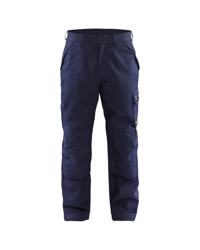 Blakläder 172415168900D128 Anti-Flame Trousers, Navy Blue, D 128