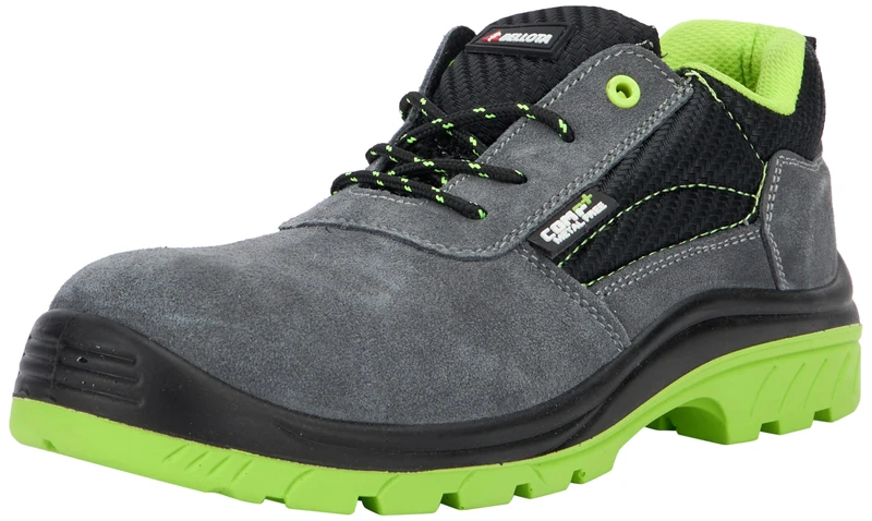 Bellota 7231043S1P - Safety Shoes for Men and Women (Size 43) in Breathable Split Leather, Lightweight and Resistant to Bumps and Rocks - Image 1