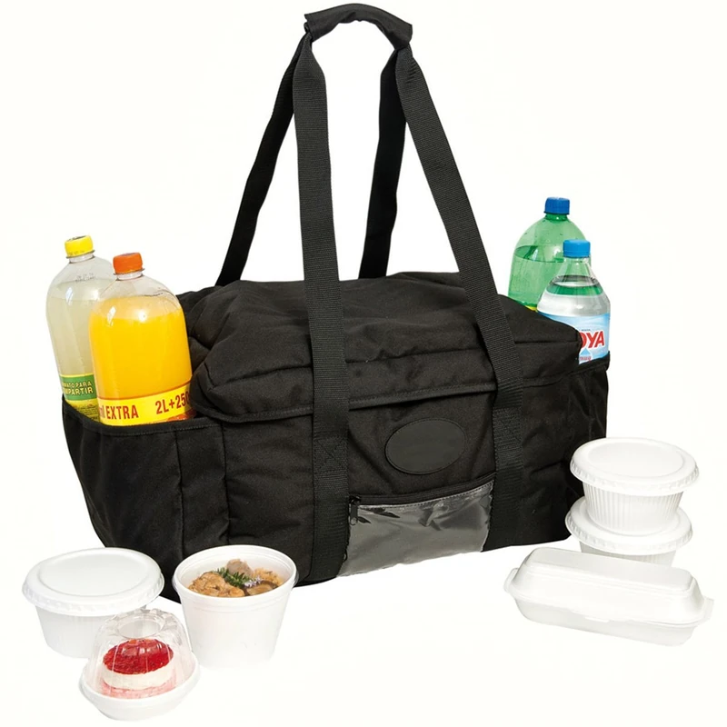 Delivery Bag - Picnic 40,6X30,5X25,5 Cm Black - 1 Units