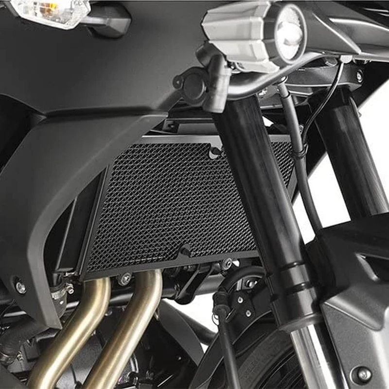GIVI PR4114 Radiator Guard for Kawasaki Versys 650, Stainless Steel, Black