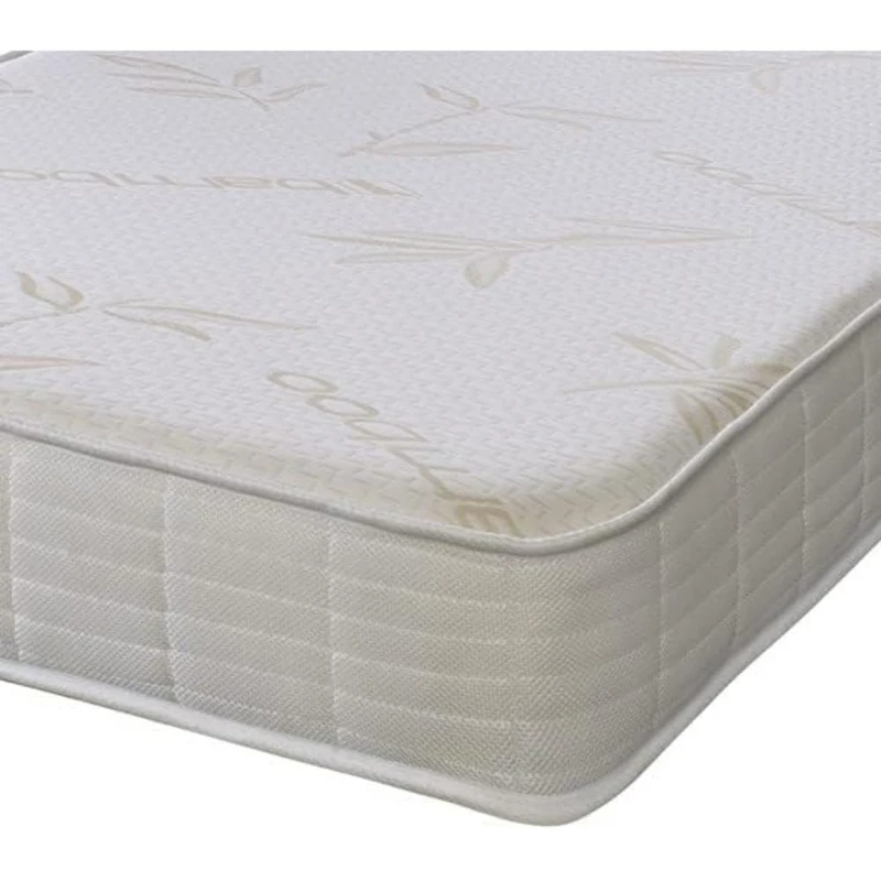 eXtreme comfort ltd Comfort Budget Memory Foam Spring Small Single Mattress. Economic Memory Foam and Spring Mattress (Bamboo, 2ft6 Small Single - 75cm by 190cm)