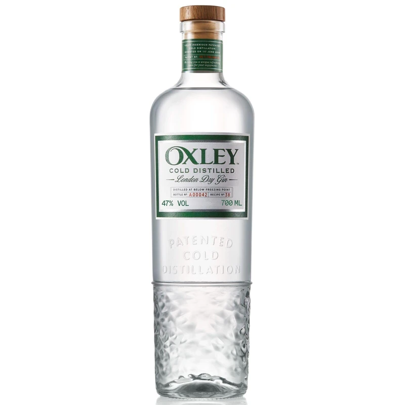 Oxley Small Batch Premium Gin - 47% ABV - 70cl Cold Distilled