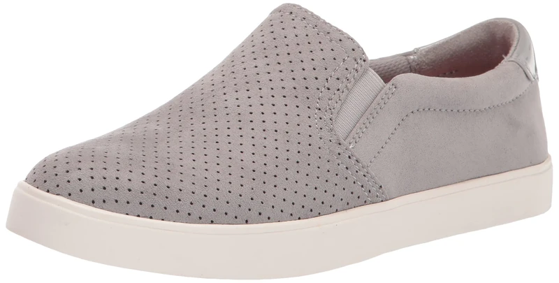 Dr. Scholl's Women's Madison Sneaker, Grey Cloud Microfiber Perforated, 6 UK