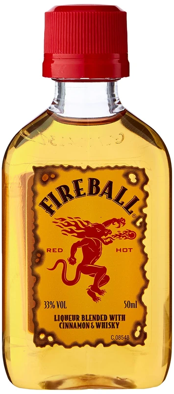 Fireball Liqueur, 5 cl, Case of 10