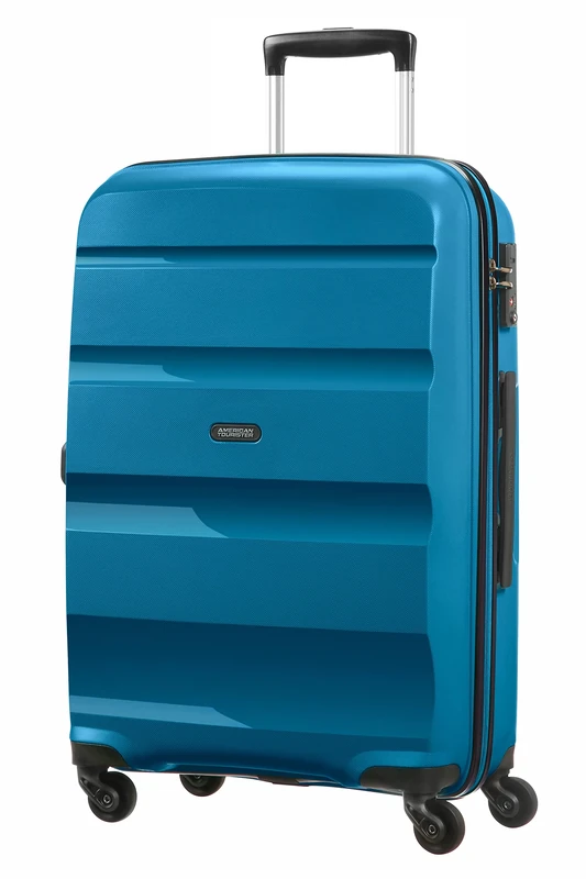 American Tourister BON AIR - Spinner M, Suitcase, 66 cm, 57.5L, Blue (Seaport Blue)