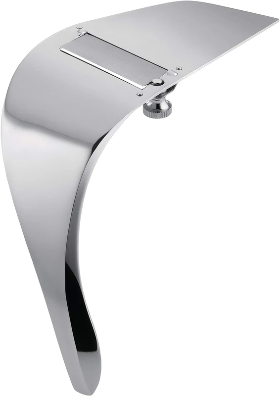 Alessi UNS04 Design Truffle Slicer, Stainless Steel, Mirror Polished, 20 x 8.5 x 8 cm