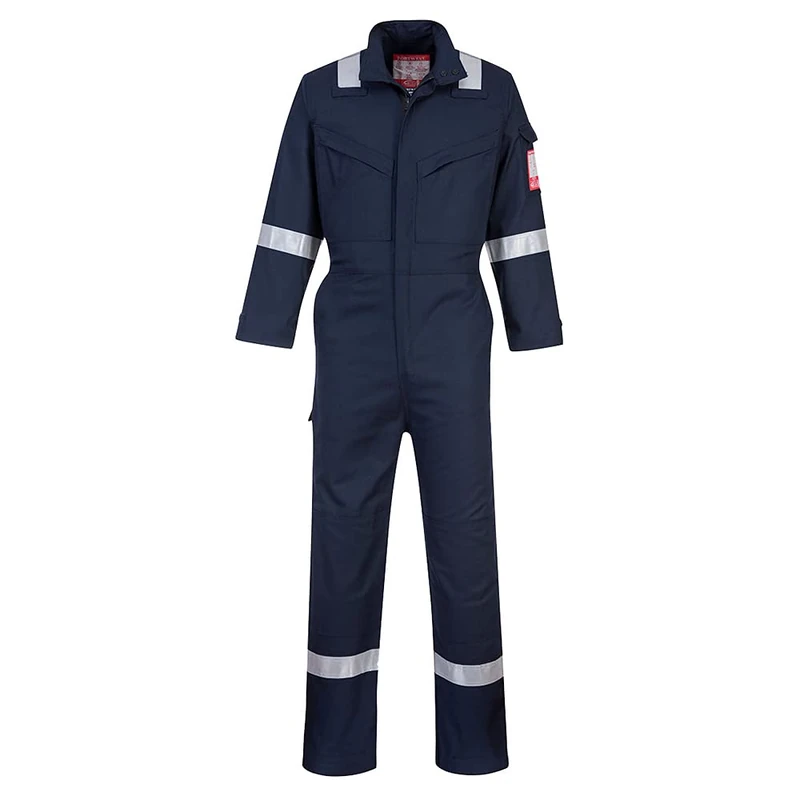 Portwest Bizflame Ultra Coverall, Size: M, Colour: Navy, FR93NARM