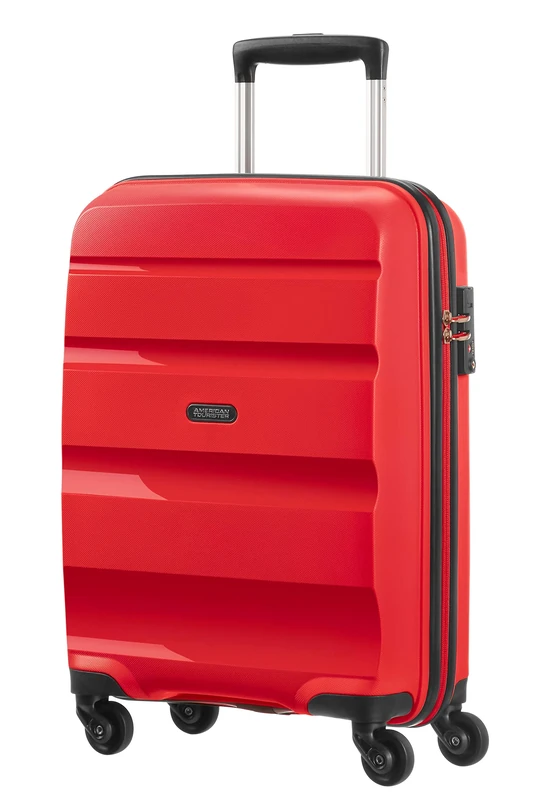 American Tourister BON AIR - Spinner S, Hand Luggage, 55 cm, 31.5L, Red (Magma Red)