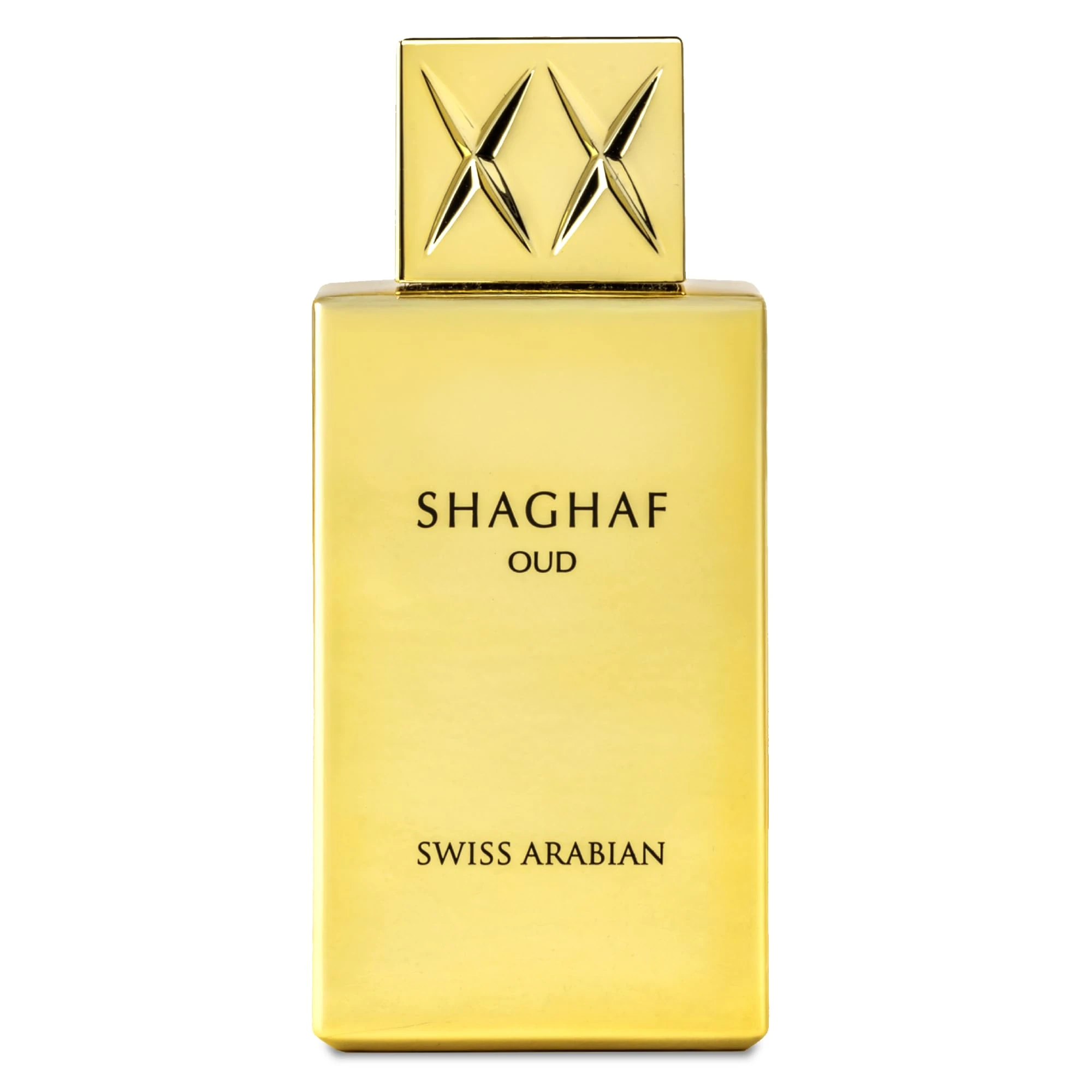 Swiss Arabian Shaghaf Oud - Unisex - EDP Spray - Oud, Gourmand Luxury Fragrance From Dubai - Seductive, Long-Lasting Perfume With Saffron, Rose, Praline, Vanilla Notes -75ml