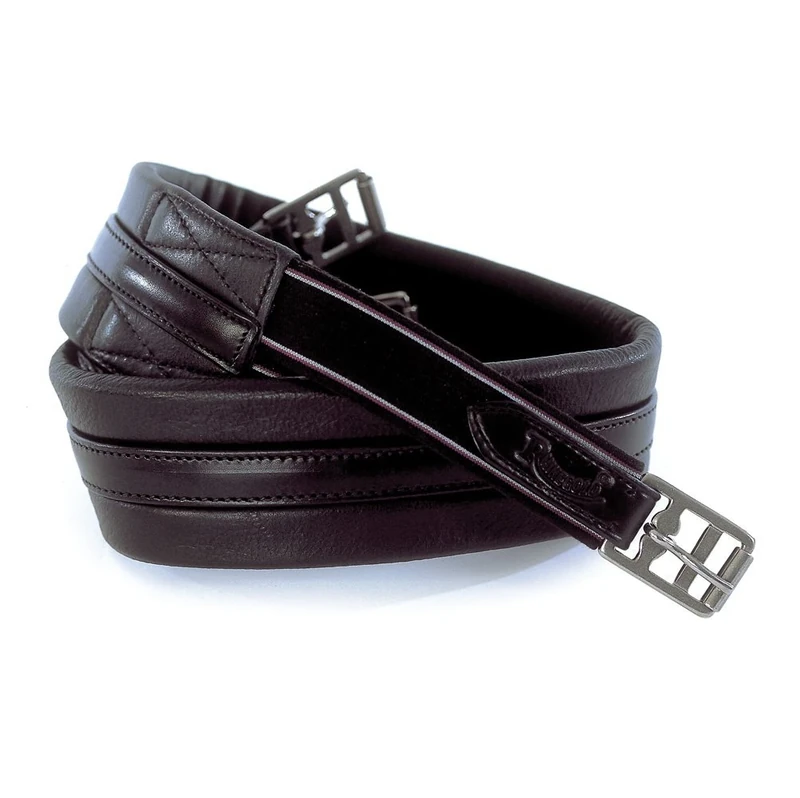 Rhinegold Leather Girth - 48" - Black