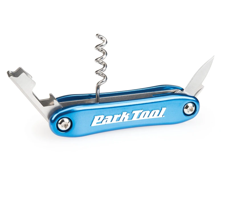Park Tool BO-4 Corkscrew and Bottle Opener Fold-Up Tool Tool - Image 1