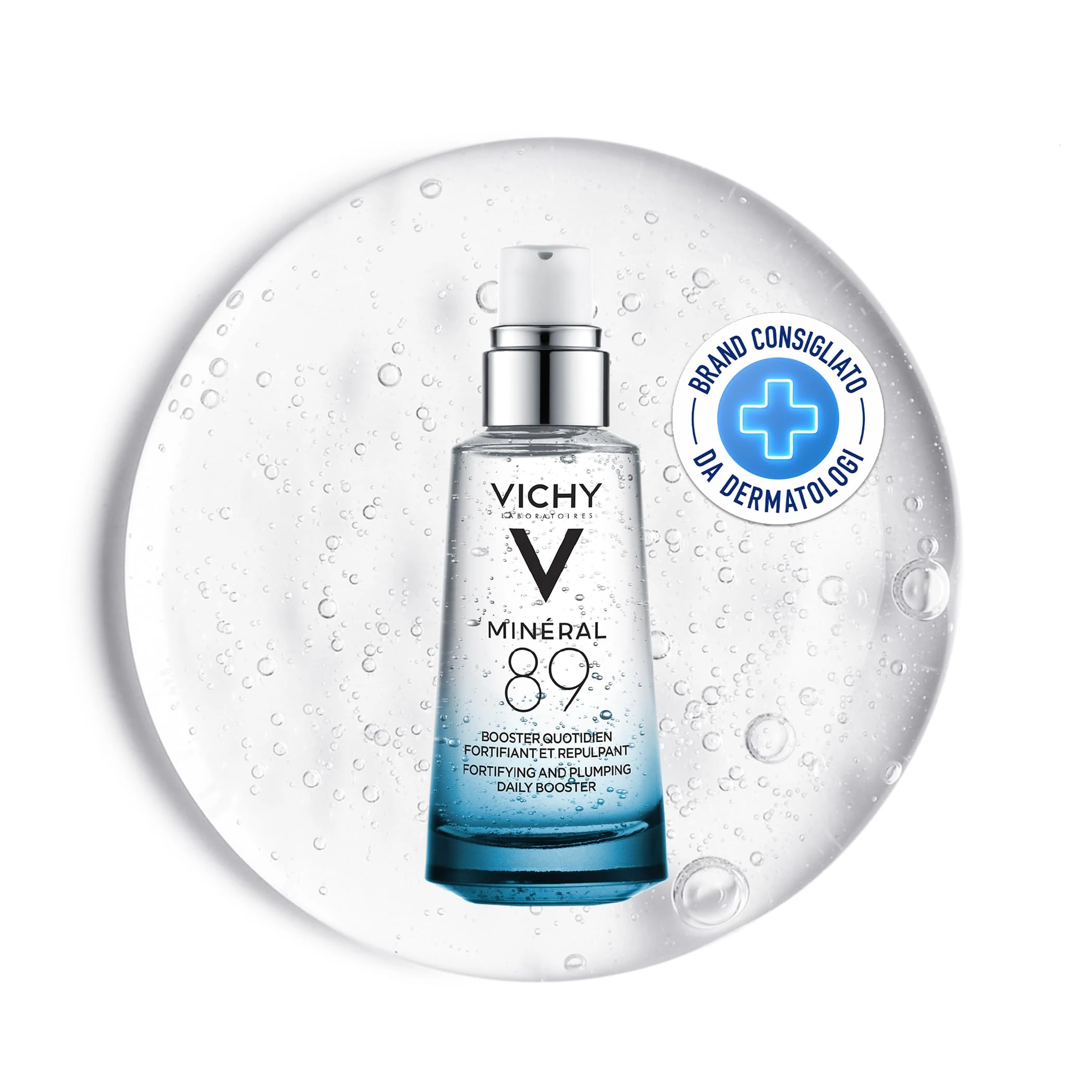Vichy Mineral 89 Hyaluronic Acid Hydrating Serum For All Skin Types, 50ml