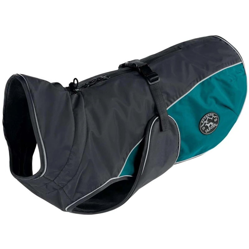 HUNTER Dog Coat Uppsala Cozy, 25 cm anthracite/teal