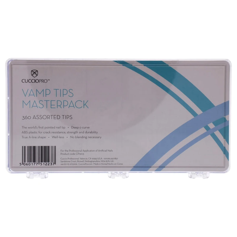 Cuccio Vamp 360-Piece Nail Tips Masterpack - Image 1