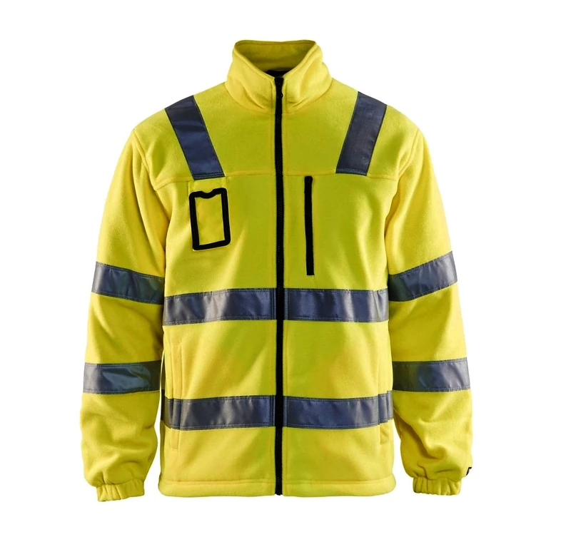 Blakläder 4853256033004XL High Vis Fleece Jacket, Yellow, 4Xl