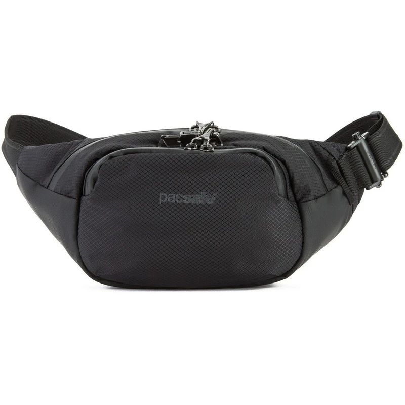 Pacsafe Venturesafe X Waistpack Anti-Theft Belt Bag, Anti-Theft Hip Bag, Hipbag, 4 litres, Black