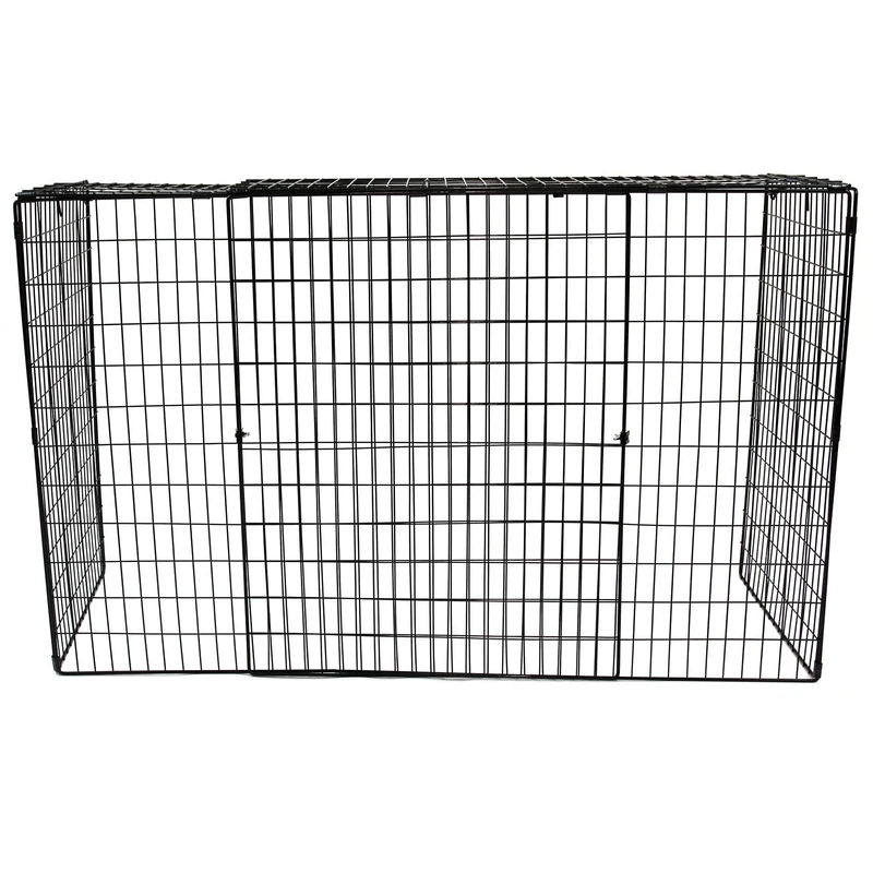 Extendable Metal Fireplace Screen, Black, 815mm - 1520mm Wide, 700mm High