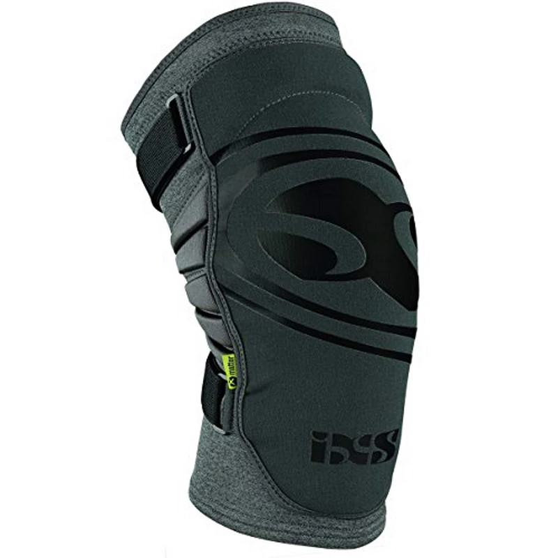 IXS Sports Division Carve EVO+ Knee Guard Knee and Shin Pads, Grey, L