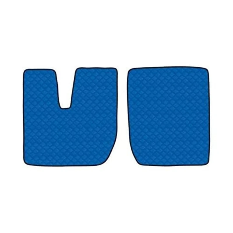 Lampa 96116. Faux Leather Rug Blue