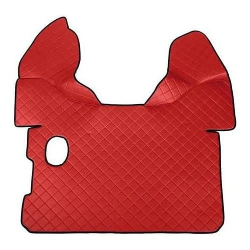 Lampa 96313 Central Faux Leather Rug Black