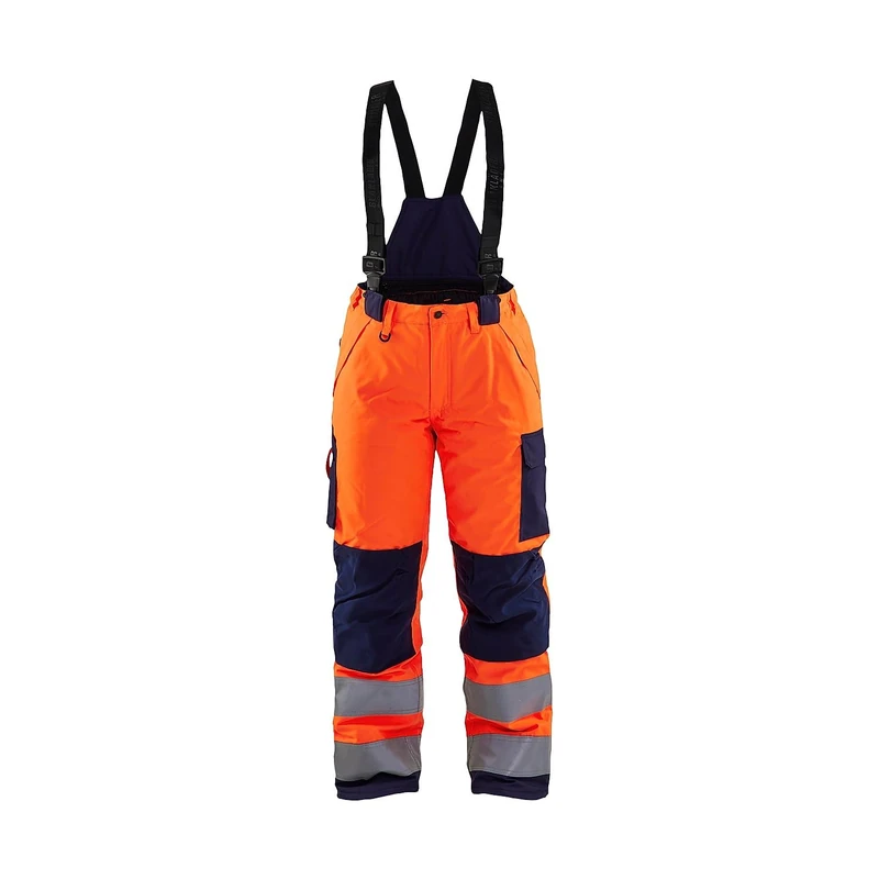 Blakläder 788519775389D20 Woman Winter Trouser, Orange/Navy Blue, D20