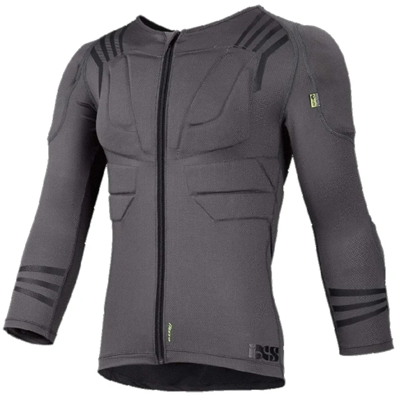 IXS Unisex Trigger Upper Body Protective Jacket Grey