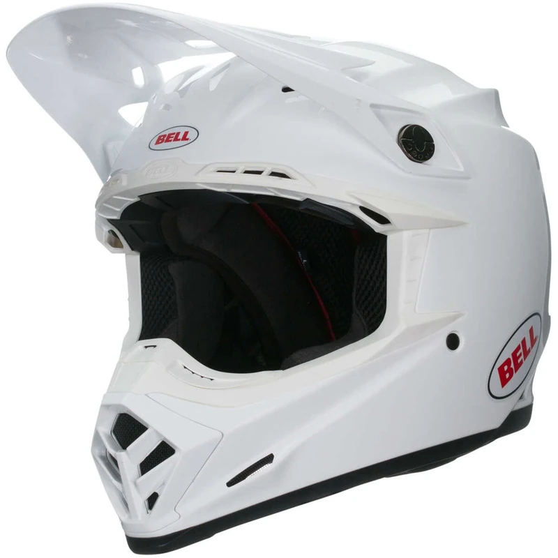 Bell Helmets Moto 9 Mips, White, Size M - Image 1