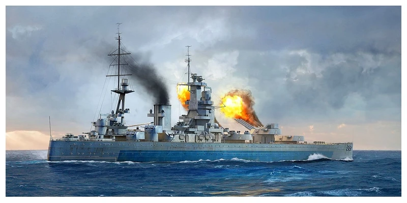 Trumpeter 1:700 - HMS Nelson 1944