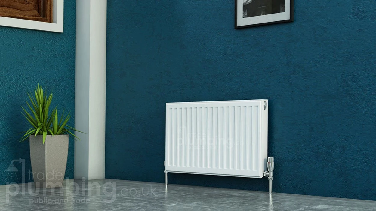 Kartell Kompact Type 11 Single Panel Single Convector Radiator 300mm x 500mm White