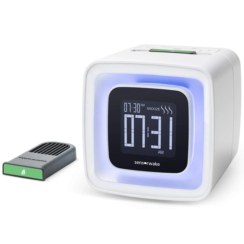 Sensorwake REVEIL OLFACTIF V2 10 x 10,5 x 10,19 cm, White,AL_CLK_201_EU
