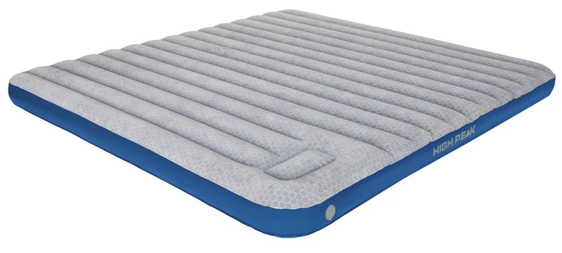 High Peak Cross Beam King Airbed Cross Beam King - lightgrey/blue, one size