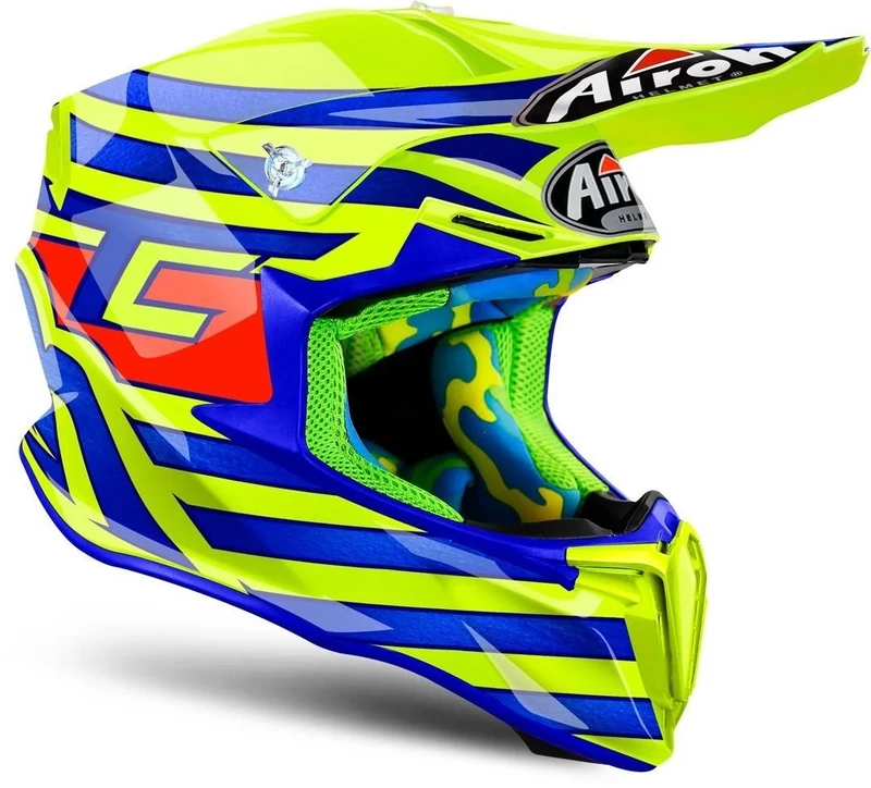 Helmet Airoh Twist Cairoli Qatar Amarillo Xl