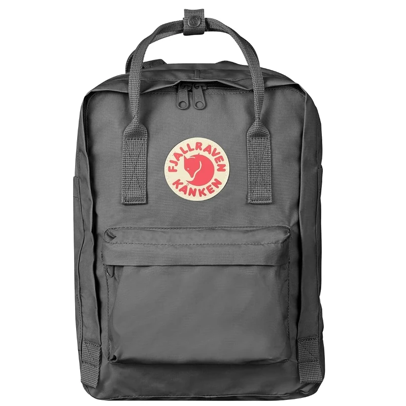 Fjallraven Kånken 13" Backpack - Super Grey, 35 x 25 x 16 cm, 13 Large
