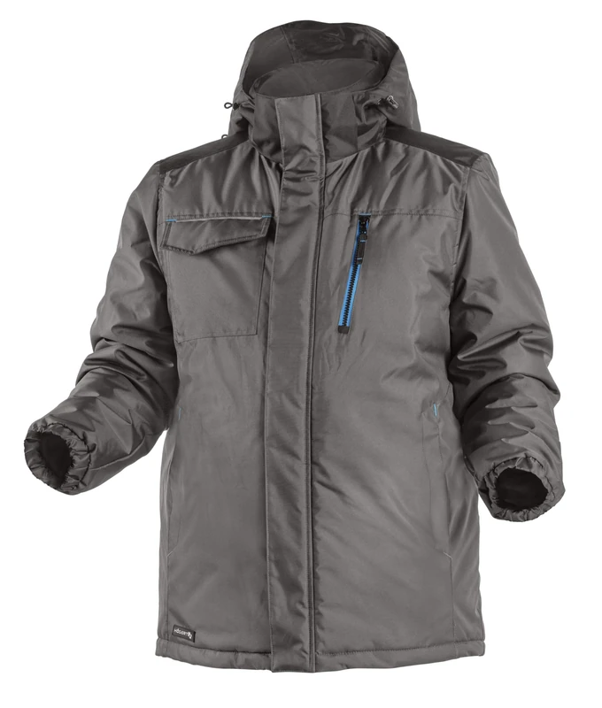 Högert "Ren" Winter Jacket with Reflective Elements, gray, L - Image 1