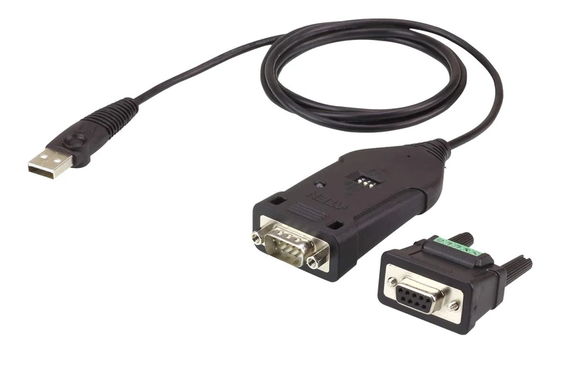 USB to RS422 RS485 2 port plug-and-play Adapter Converter ATEN UC485, up to 921.6 Kbps, supports Windows Vista / 7 and above, Mac and Linux, Terminal/ECHO mode by mode, UK, 1 KVM Market Leader
