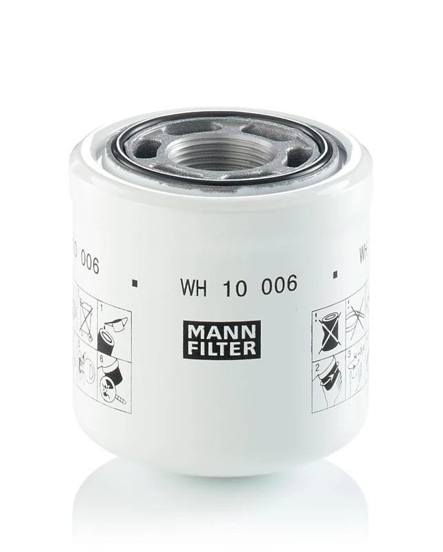 MANN-FILTER WH 10 006 Oil Filter Hydraulics filter - for Off-Highway Applications