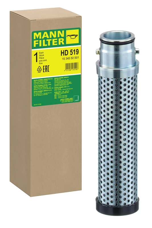 MANN-FILTER HD 519 Oil Filter Hydraulics filter - for Off-Highway Applications